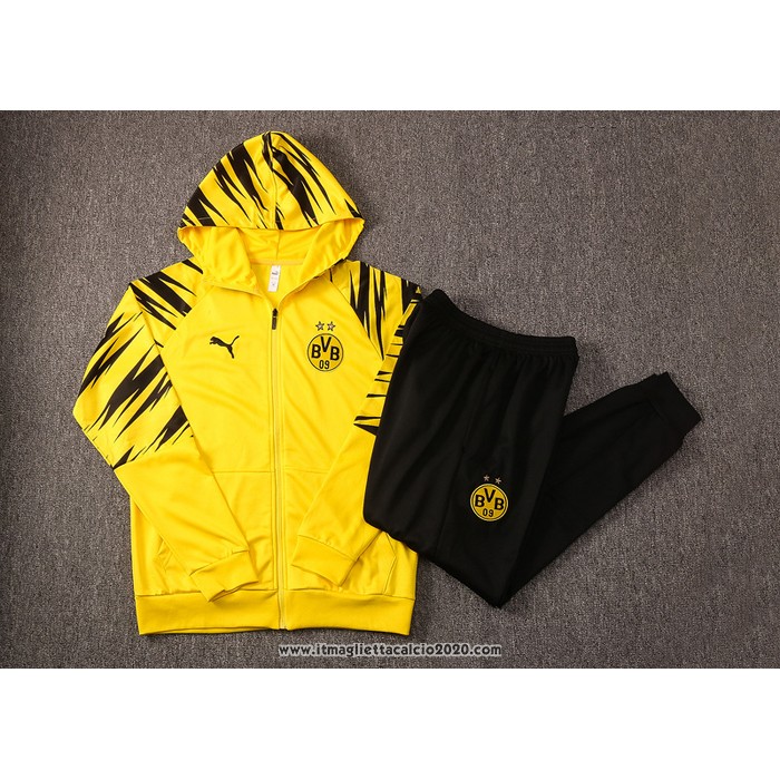 Tuta da Track con Capucha Borussia Dortmund 2021 Giallo